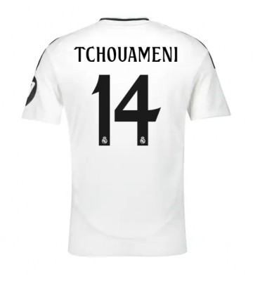 Real Madrid Aurelien Tchouameni #14 Hjemmebanetrøje 2024-25 Kort ærmer